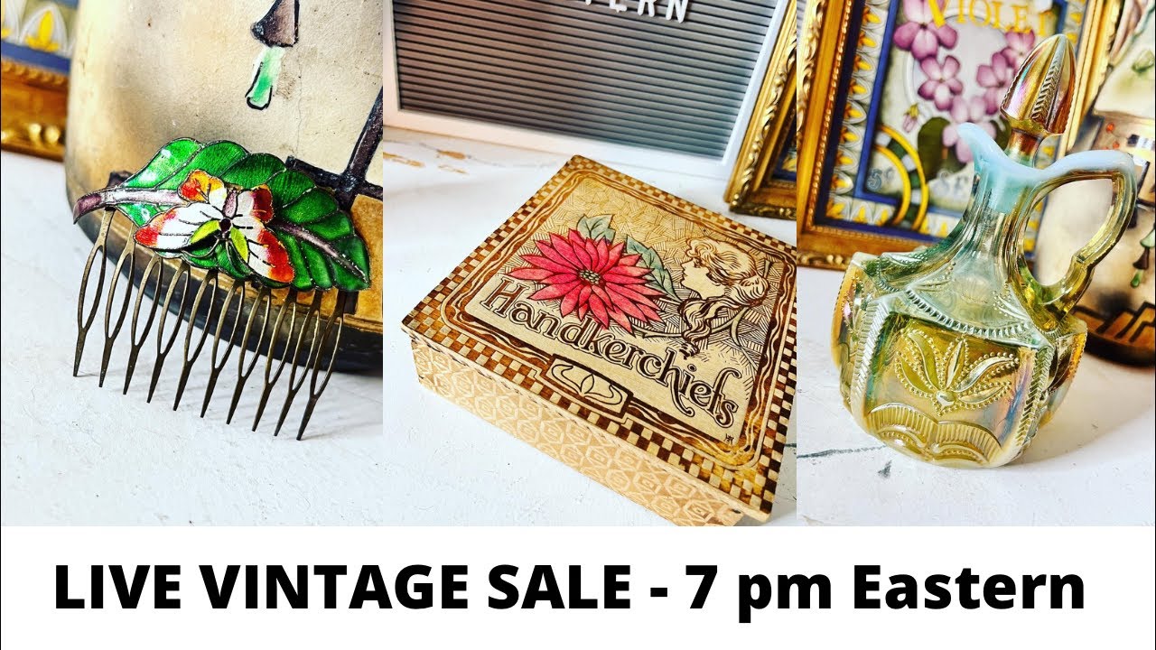 💗💗 LIVE VINTAGE SALE 💗💗