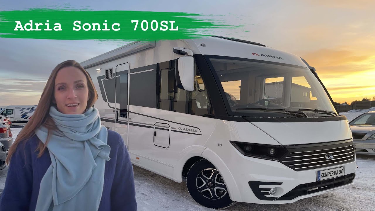 Parduodamas naujas kemperis - Adria Sonic 700 SL (2022)