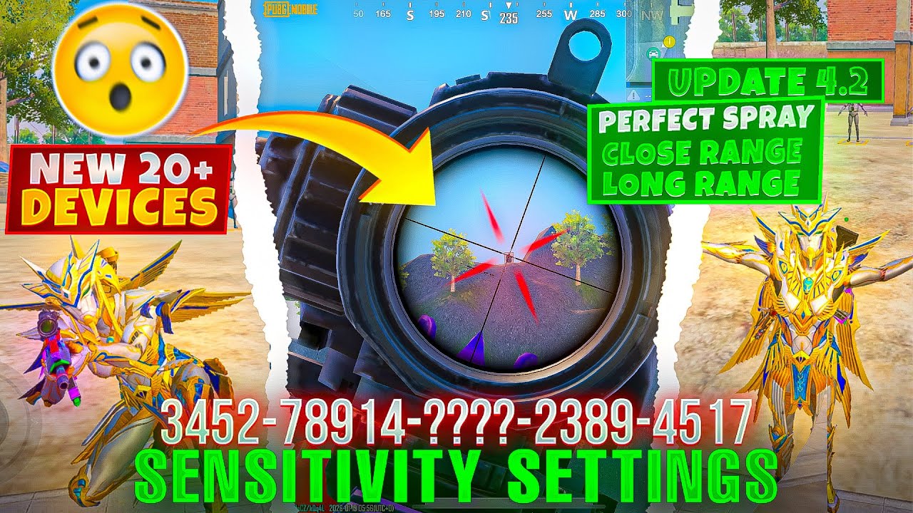 New World Best Sensitivity Settings And Control For All Devices PUBGMOBILE & BGMI