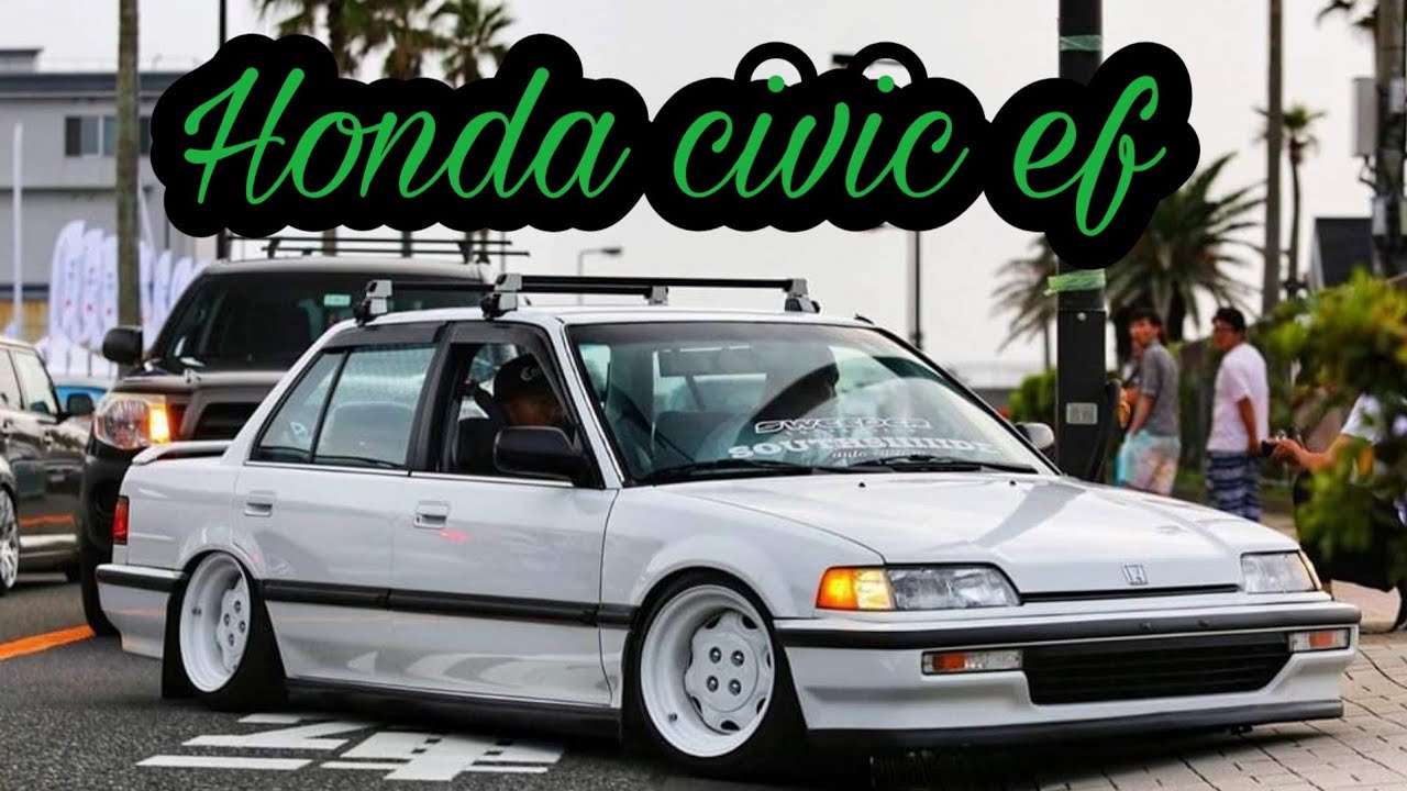 Honda civic ef แต่งสวย