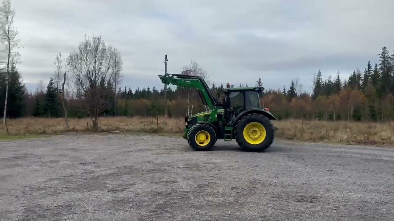 Traktor - John Deere 5125R med lastare & frontlyft | 5508252