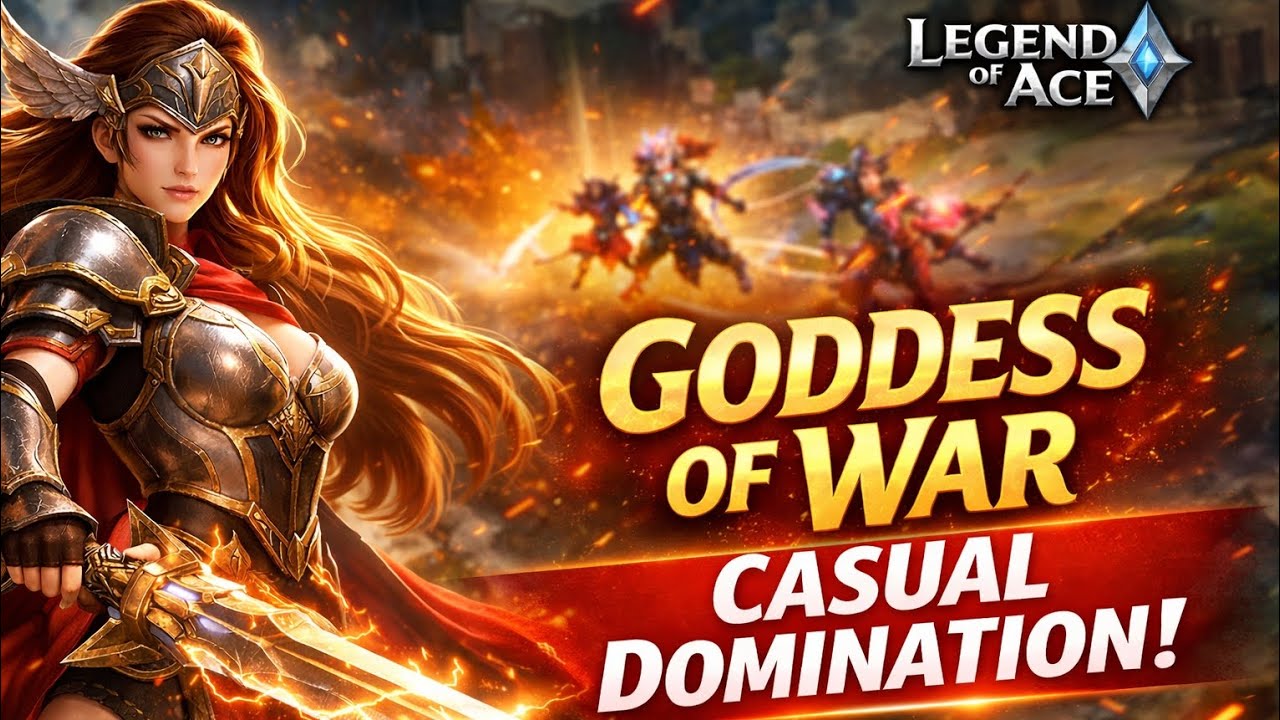 Casual Match Domination with Bellona | Goddess of War Unleashed – Legend of Ace 🔥