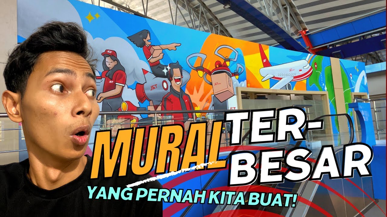 Habis berapa ya Mural Segede ini⁉️