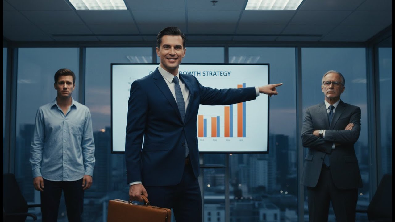 "Parabéns pela promoção!", disseram ao PUXA-SACO...mas ele NÃO sabia o que o ESPERAVA