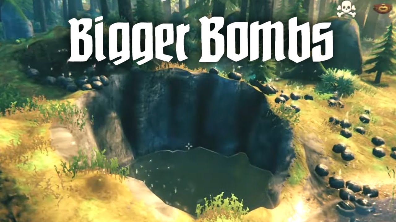 How to Rework Bombs on a Valheim Server using EWP