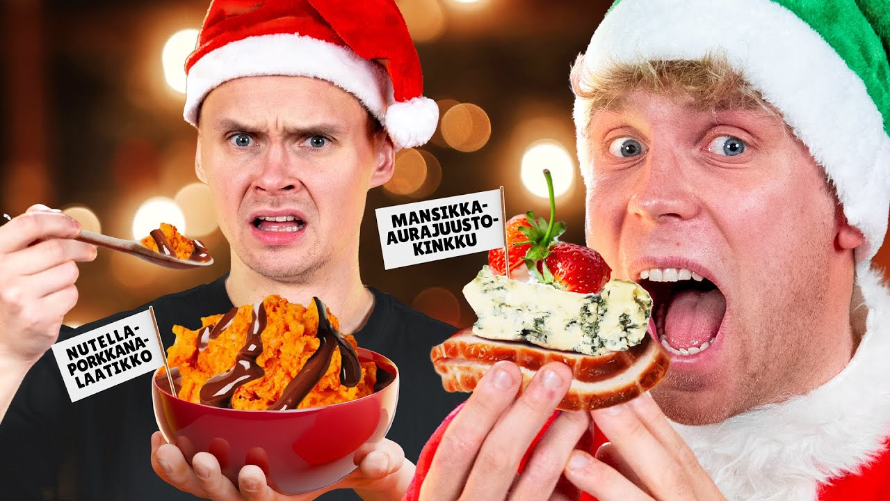 Testataan outoja jouluherkkuja!