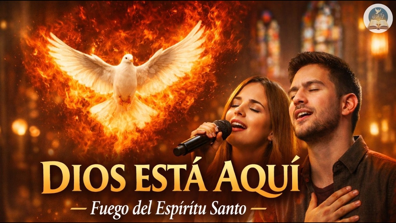 Dios Está Aquí 🙏 | Cantos al Espíritu Santo que Encienden el Corazón | Adoración Católica Profunda