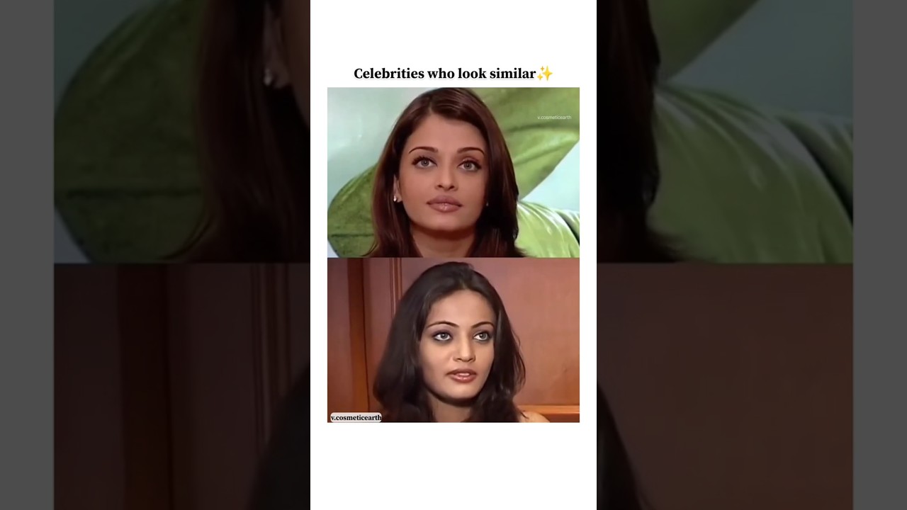 Celebrities who look alike😮✨#shorts #bollywood #celebritylookalike #celebrity