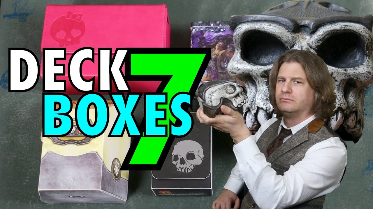 MTG - Deck Boxes 7: Ultra Pro, Legion, Rook, Leifkicker Deck Boxes for Magic: The Gathering, Pokemon