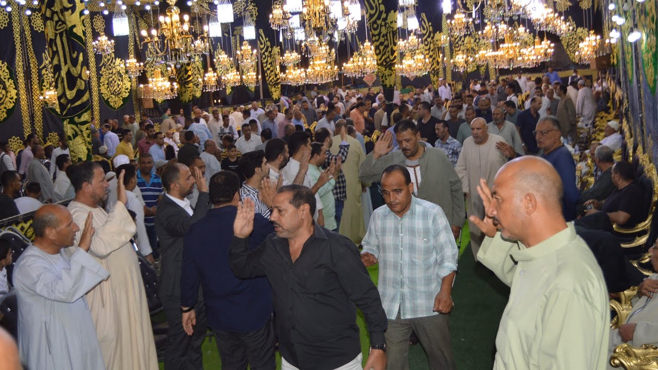 عزاء المرحوم الحاج عوض بديوي البستاوي والد العقيد أشرف البستاوي القارئ عصام منصور