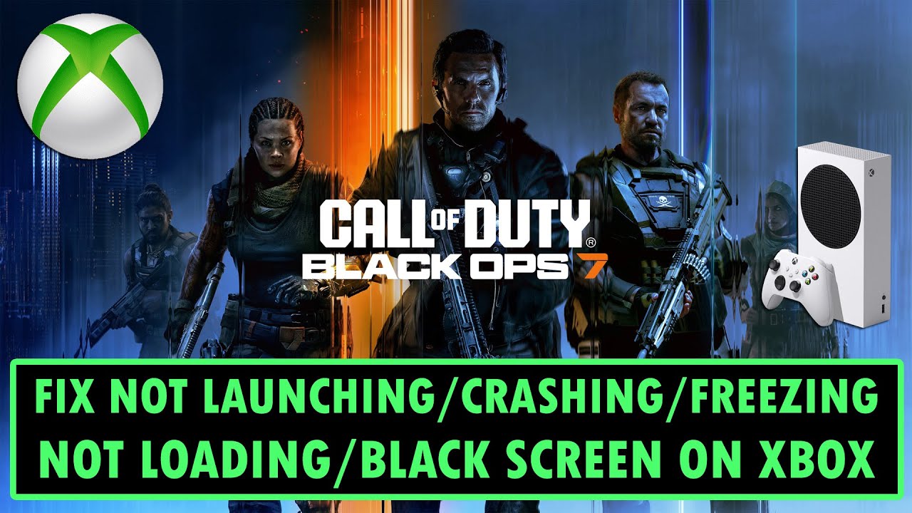 Исправление ошибок Black Ops 7: не запускается/вылетает/зависает/не загружается/черный экран на Xbox