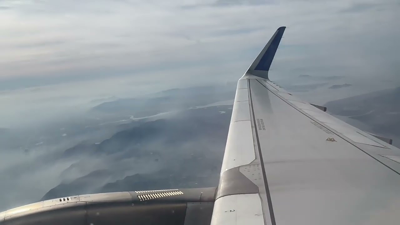 Flying from Mumbai to Lucknow, Take Off and Landing, Full Video. Indigo Flight Mumbai to Lucknow