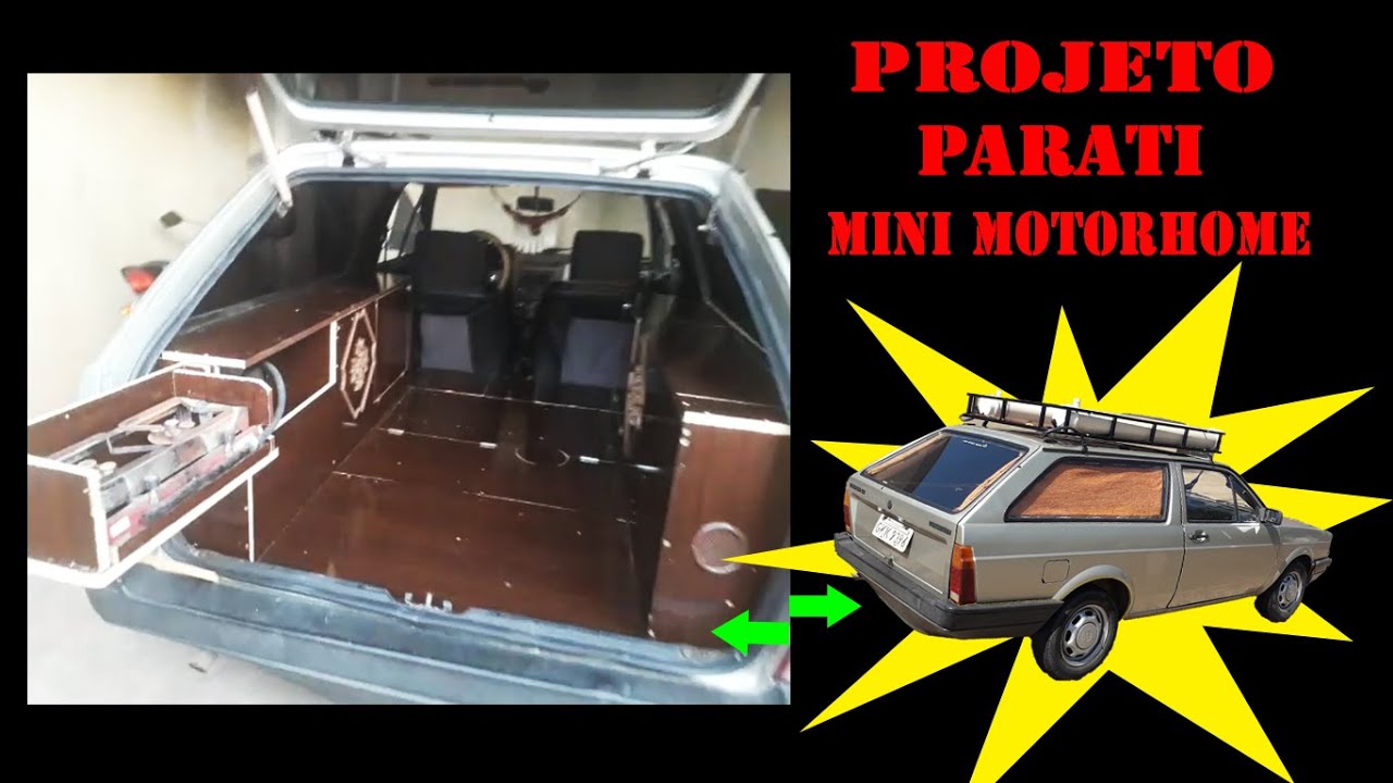 PRIMEIRA Parati Mini-Motorhome do Brasil! o início do projeto | Vivendo Estradas (T1-ep1)