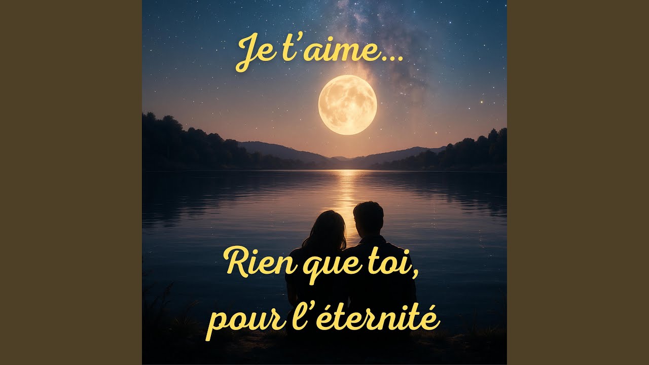 Je t’aime… rien que toi, pour l’éternité
