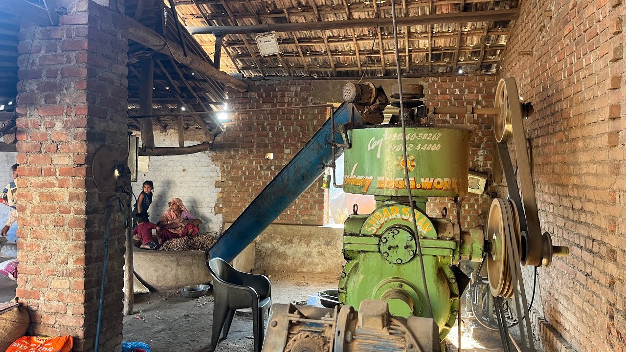 ઘાણી નું શુદ્ધ સિંગતેલ | Peanut Oil  prosesing 