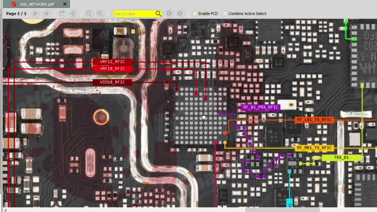 oppo A5S  network solution/ Borneo schematic and hardware solution