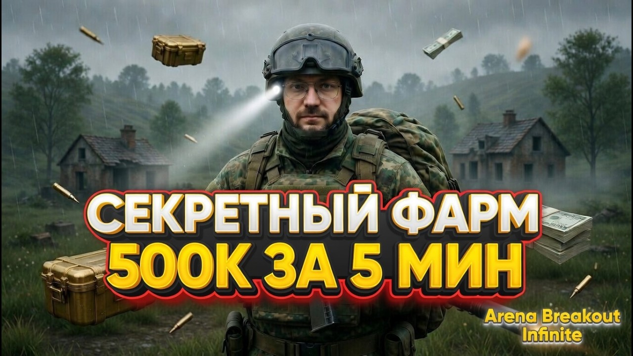 Arena Breakout Infinite: Секретный ФАРМ Лута 2026! Как заработать 500к за рейд