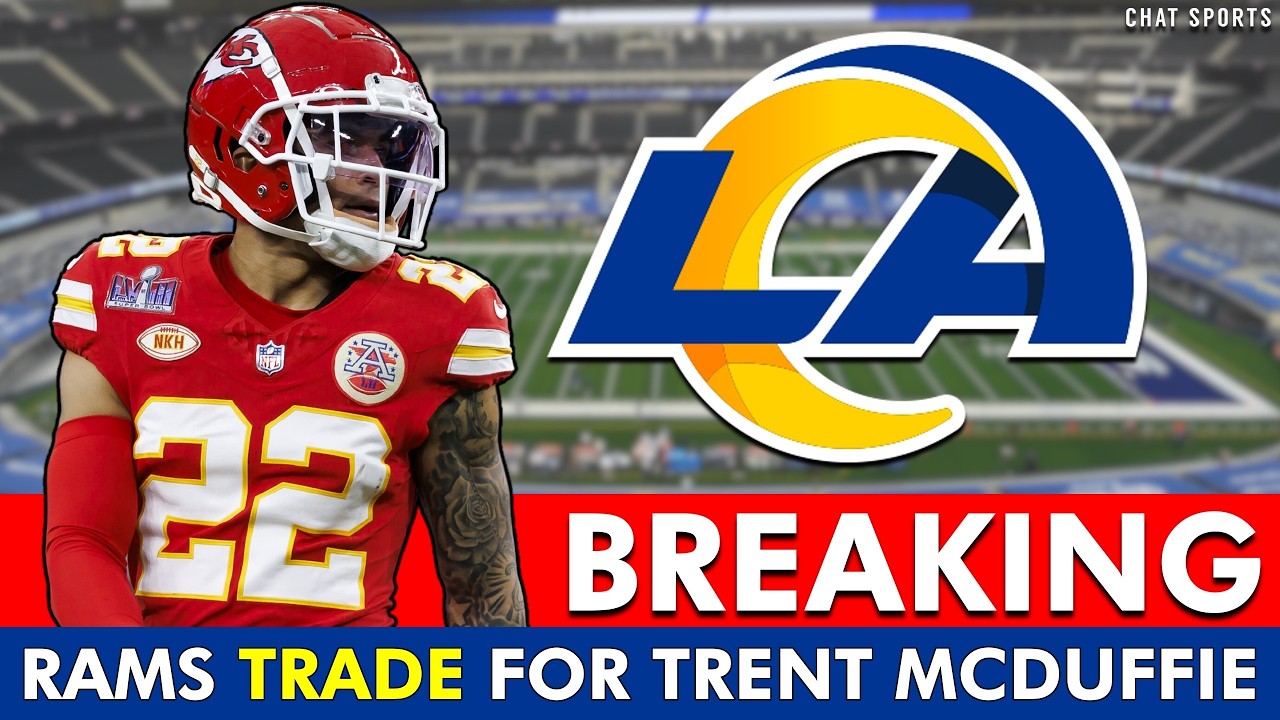 BREAKING: Rams Make BLOCKBUSTER Trade For Trent McDuffie - Instant Reaction & Analysis