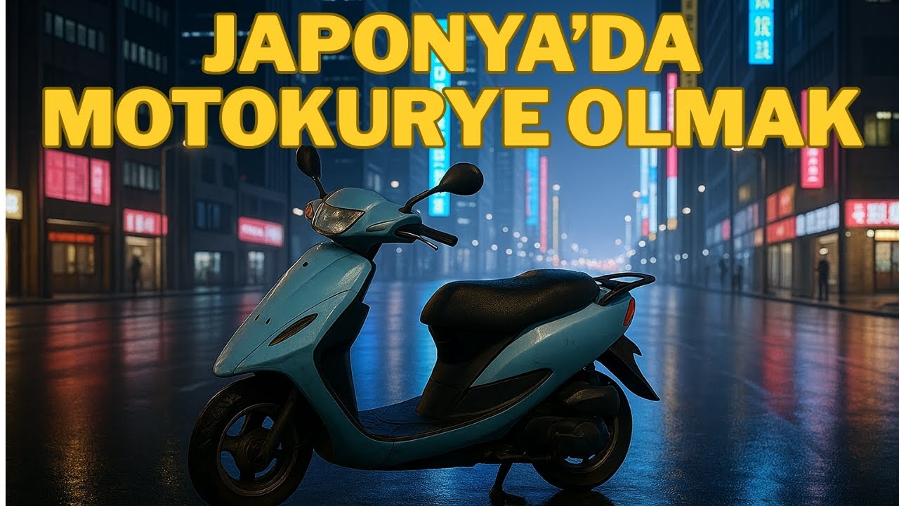 Soğuk Bir Akşamda Japonya'da Kuryelik Yapmak