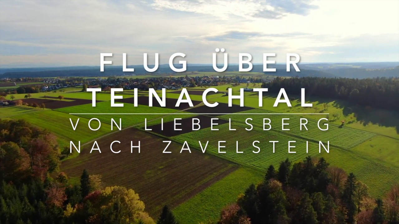 Flug übers Teinachtal - von Liebelsberg nach Zavelstein