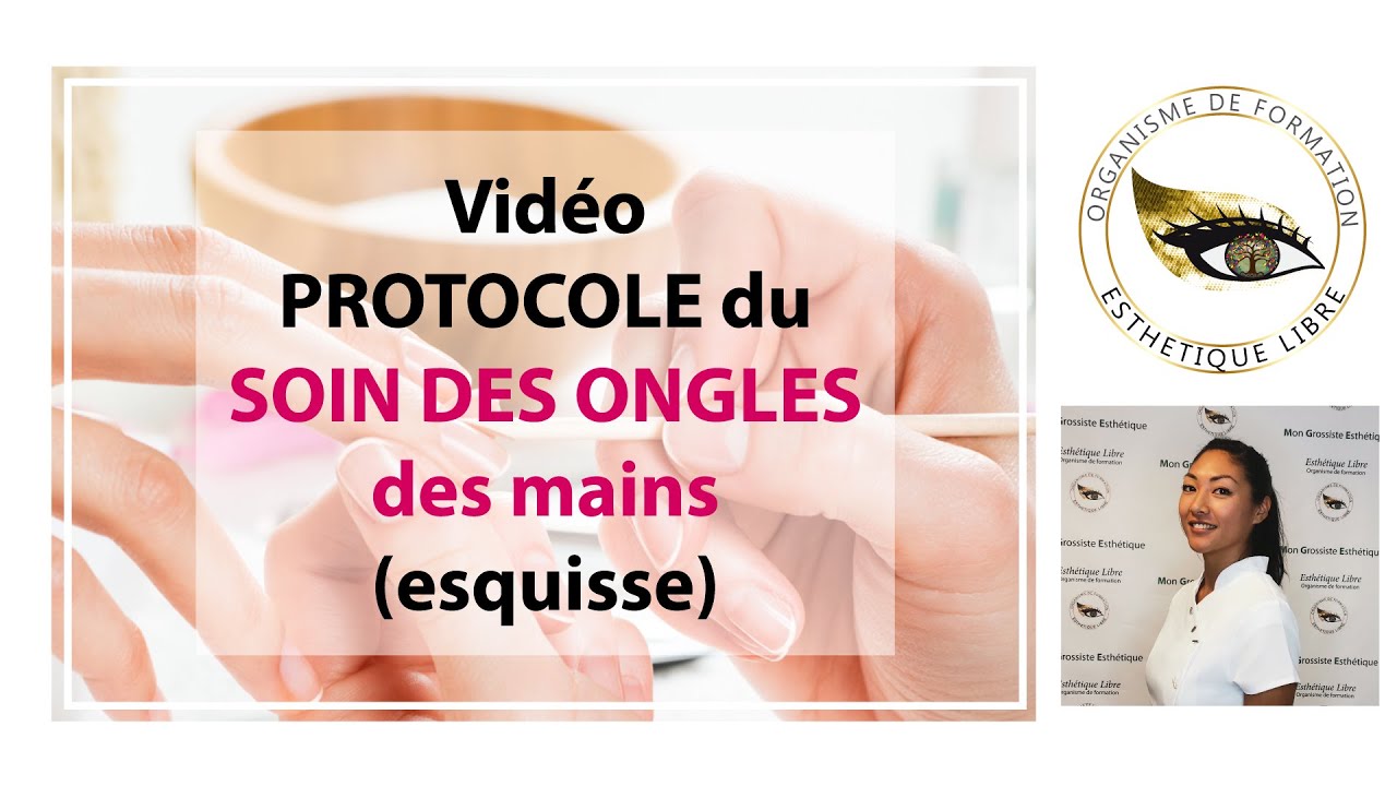 Soin des ongles (esquisse)   CAP Esthétique   Esthétique Libre