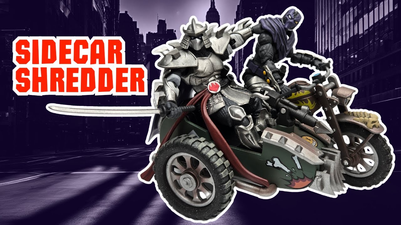 Joy Toy Shredder Review - Foot Clan Biker Gang