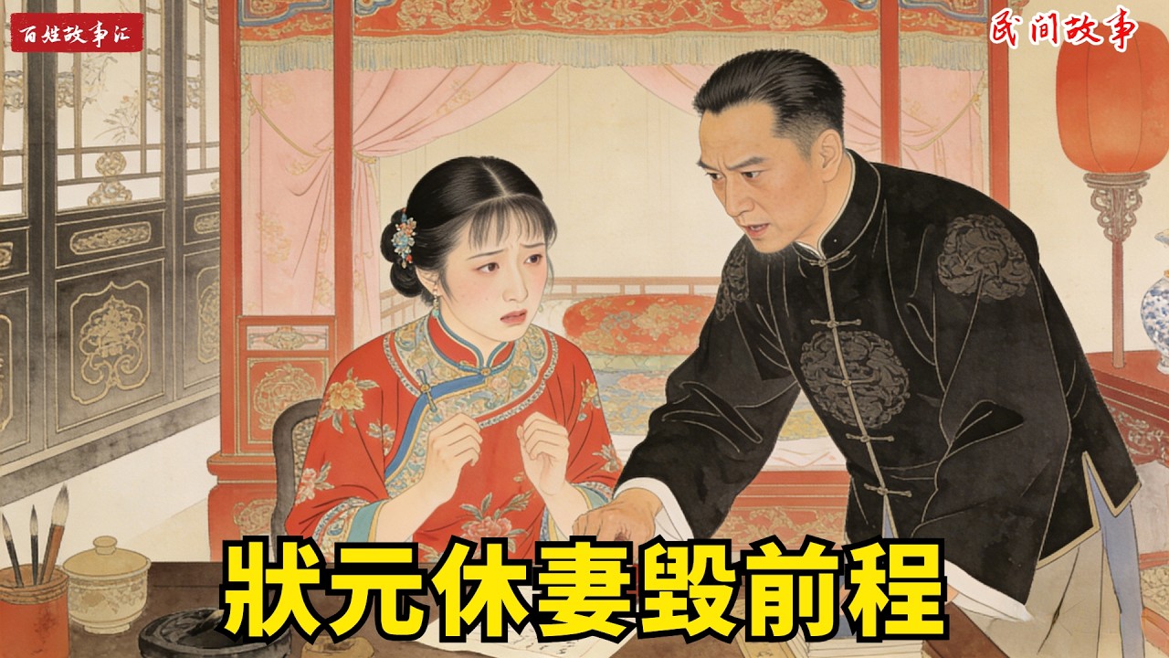 嫌棄妻子嫁妝只有一箱刨花，狀元郎將她掃地出門，沒想到，那竟是掌控萬貫家財的鑰匙！#故事頻道 #民間故事#有聲書 #睡前故事#中國文化#故事分享