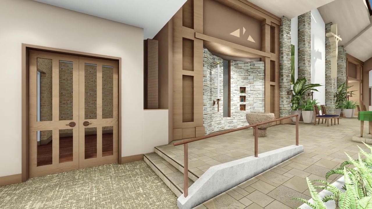 Saint Ambrose Catholic Parish New Church Walkthrough