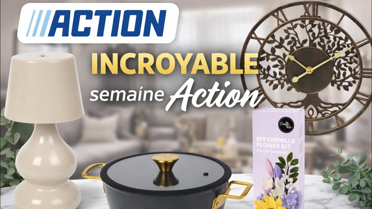 🤍SUPERBE SEMAINE ACTION & IMMENSE ARRIVAGE DÉCO CE 18 FÉVRIER 🛒