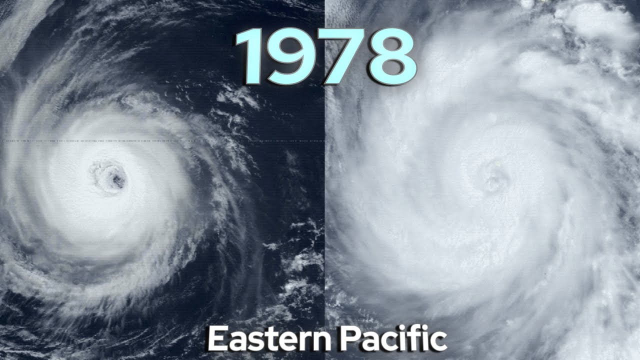 1978 Pacific Hurricane Season Animation