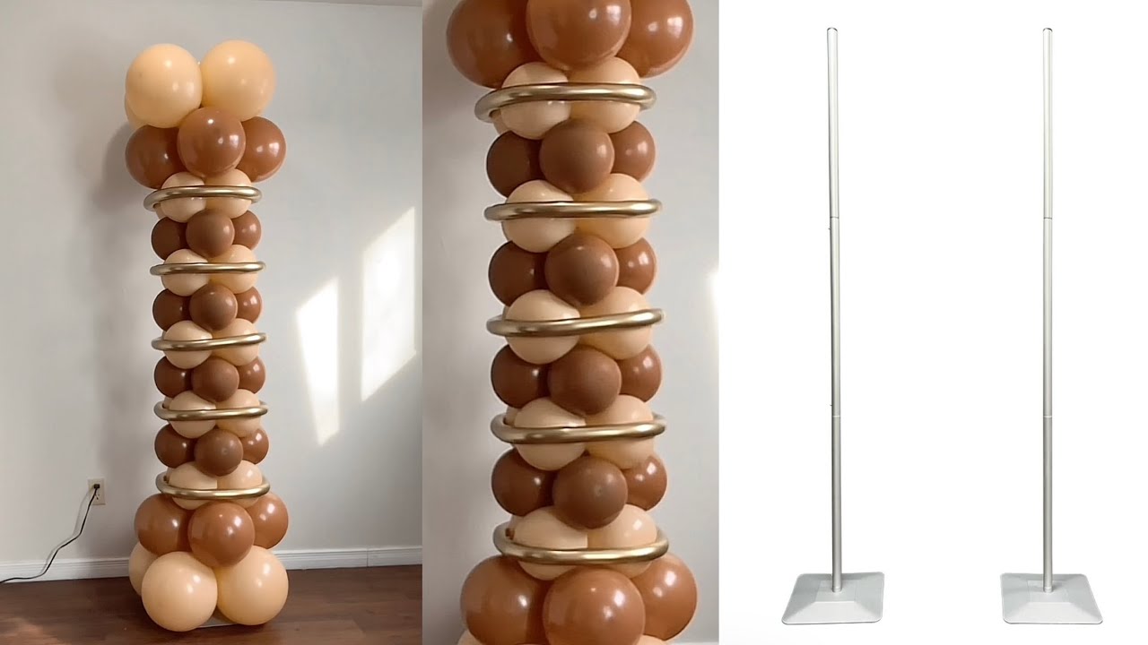 Make A Balloon Column With Whoopee Party Stand