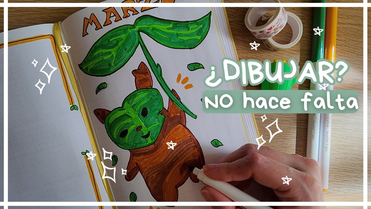 Mi Bullet Journal de ZELDA 🌿 Setup Marzo + Recap de mis favoritos de Febrero (¡con fotos!)
