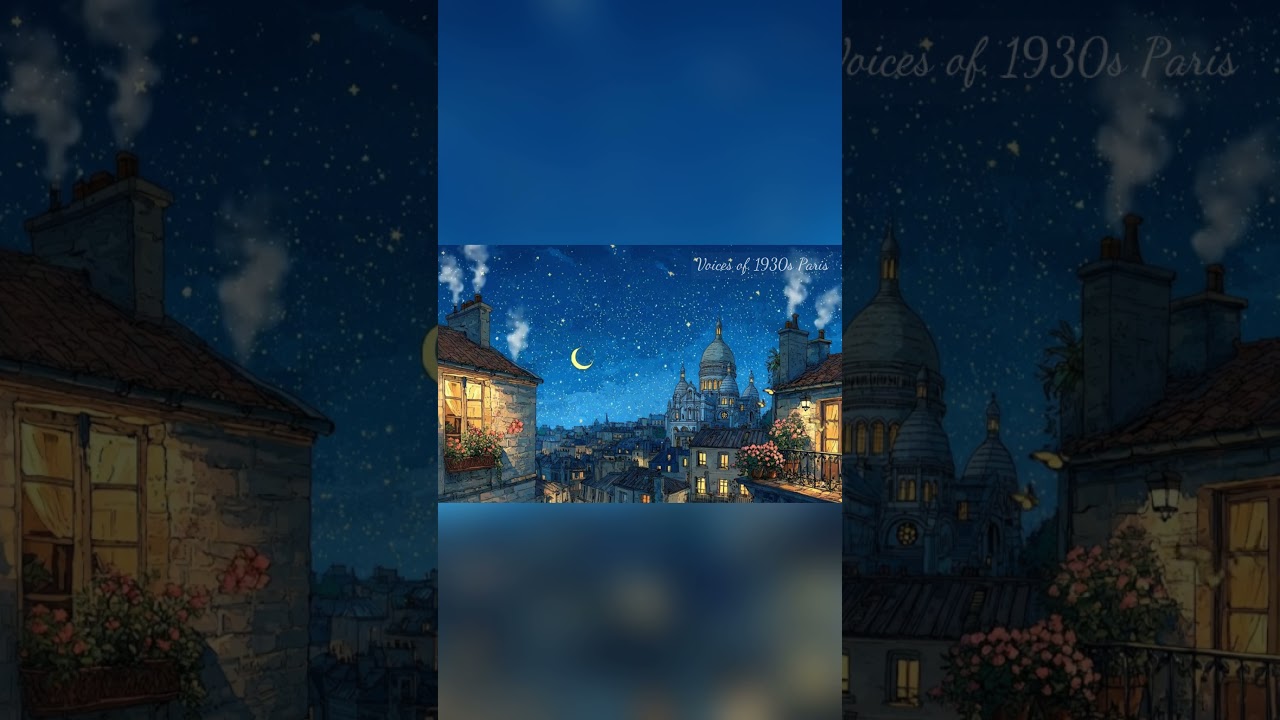 𝐏𝐚𝐫𝐢𝐬𝐢𝐚𝐧 𝐍𝐢𝐠𝐡𝐭 🌙 1930s Oldies Playing in Another Room | Nostalgic French Music | Radio Vintage 📻