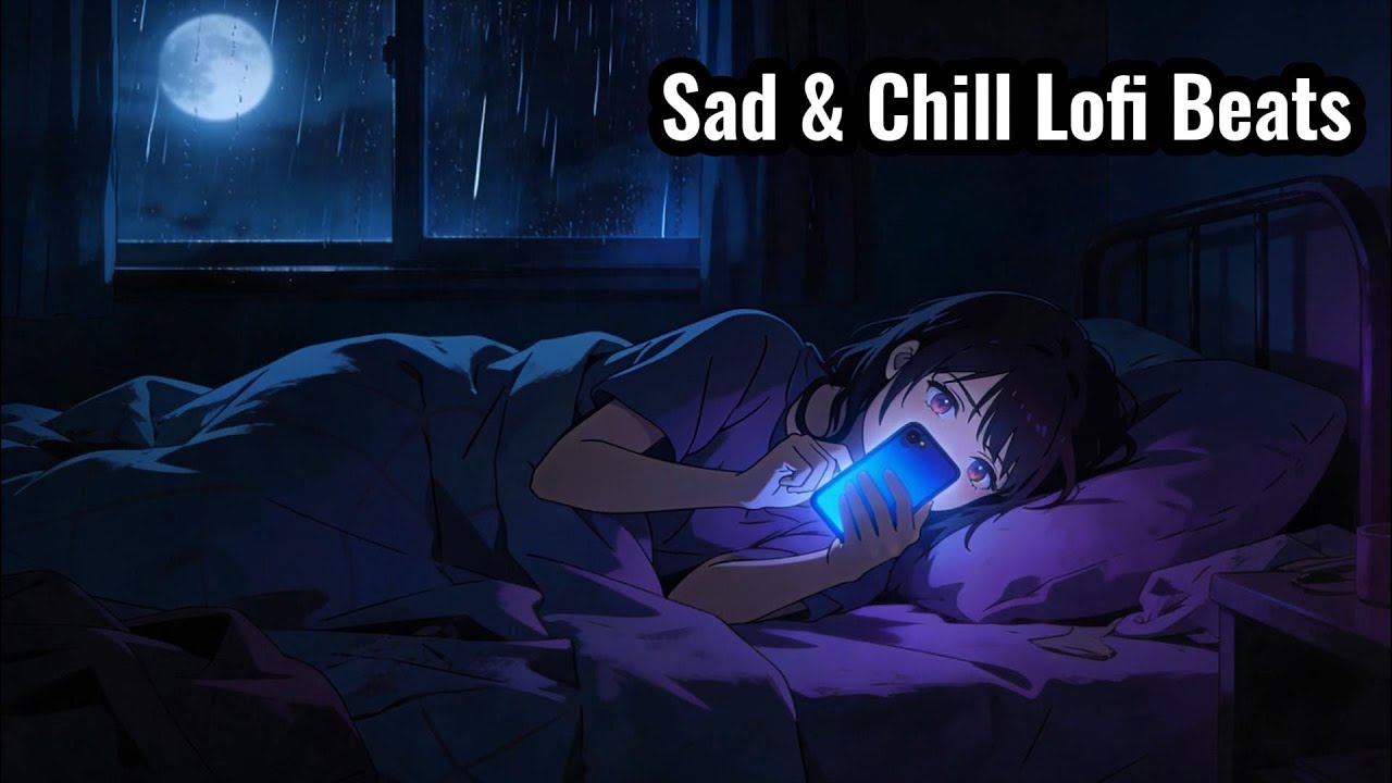 🌙 Melancholic Lofi Mix 💭 Sad & Chill Lofi Beats to Overthink to ☁️