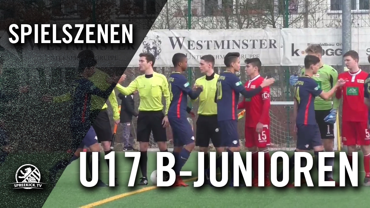1. FC Union Berlin - RB Leipzig (U17 B-Junioren, Bundesliga Nord/Nordost) - Spielszenen