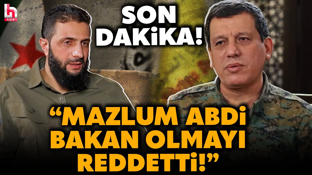 SON DAKİKA! Abdi ile Şara toplantısı 5 saat sürdü! Suriye basını: ABDİ BAKAN OLMAYI REDDETTİ!