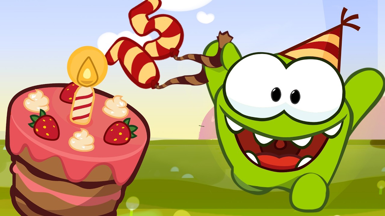 Birthday stories of Om Nom 🧁 Let's celebrate 🐙