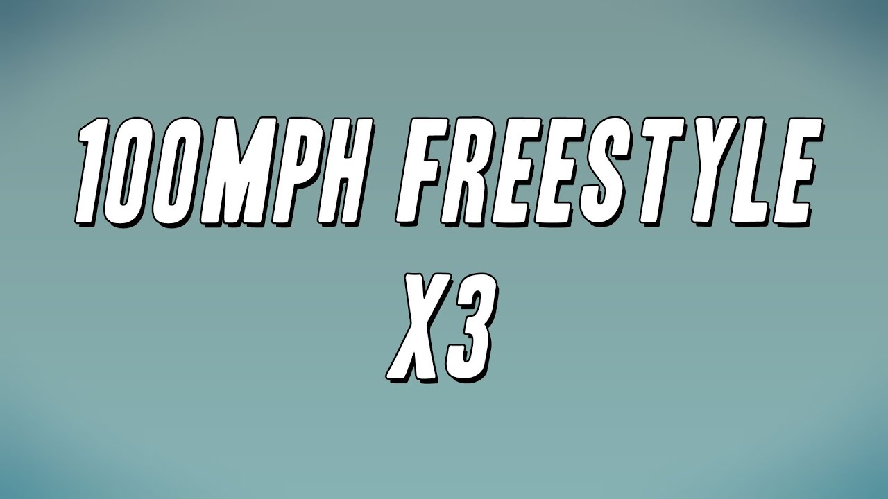 Clavish - 100mph Freestyle x3 (Lyrics)