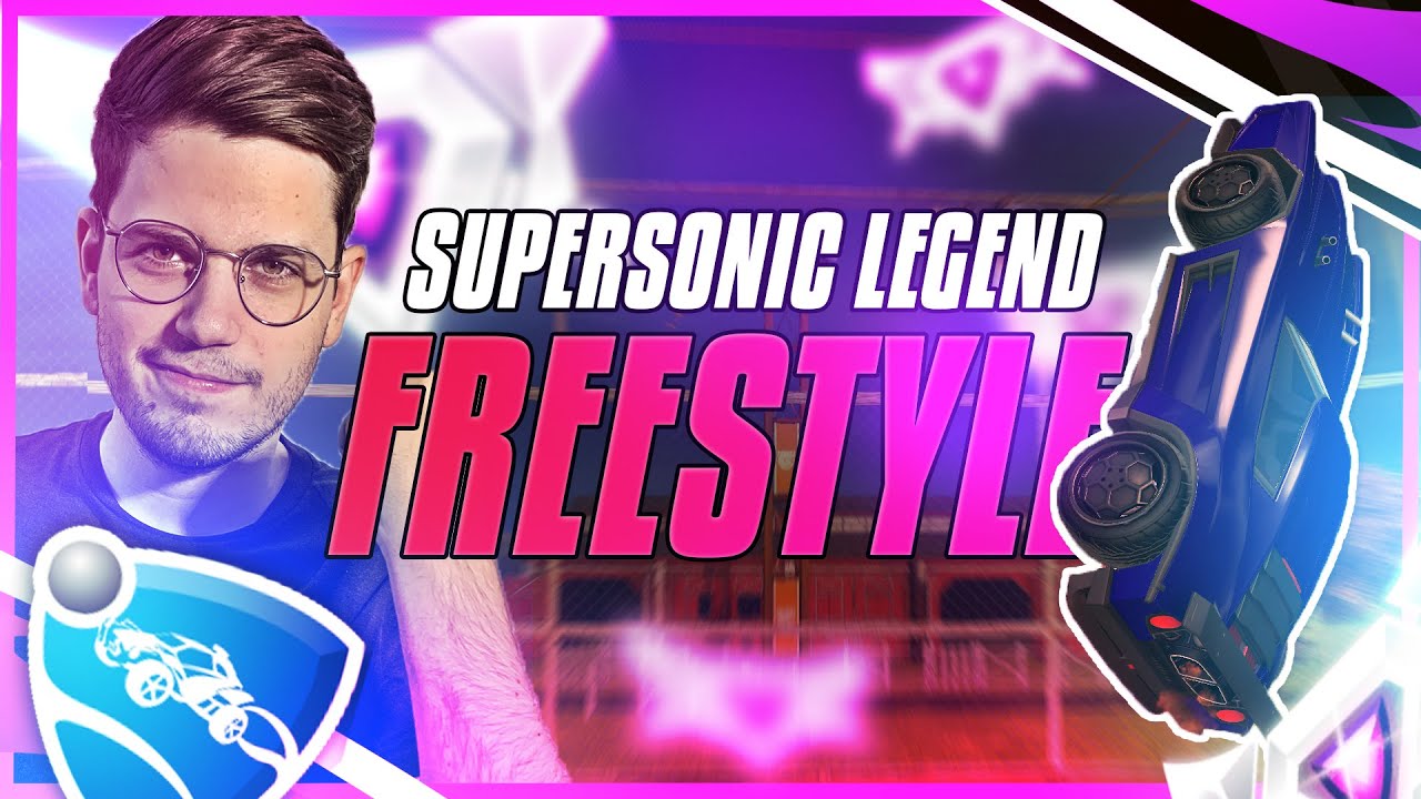 JE FREESTYLE EN SUPERSONIC LEGEND ? (ROCKET LEAGUE FR)