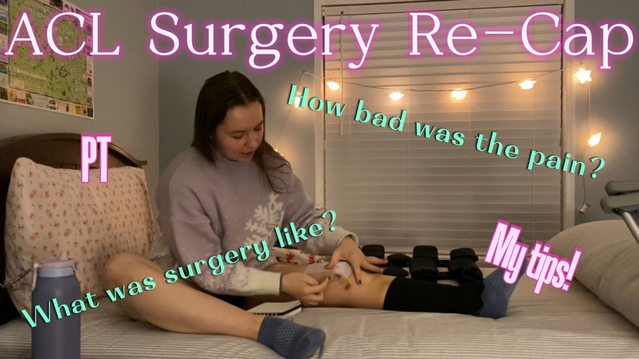 Recovery on Hard Mode: My Thoughts After ACL Reconstruction Surgery😷