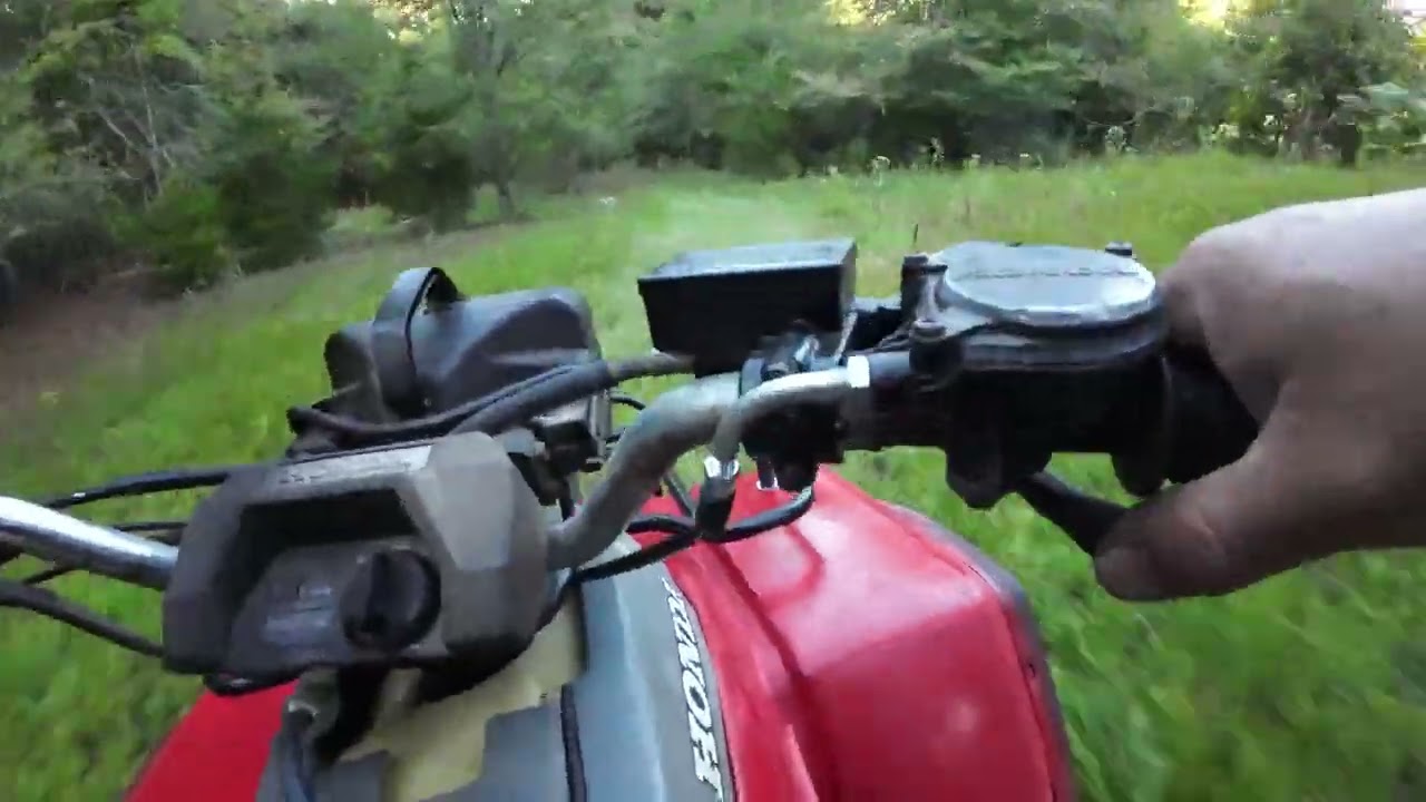 Riding 1987 #Honda Fourtrax 250