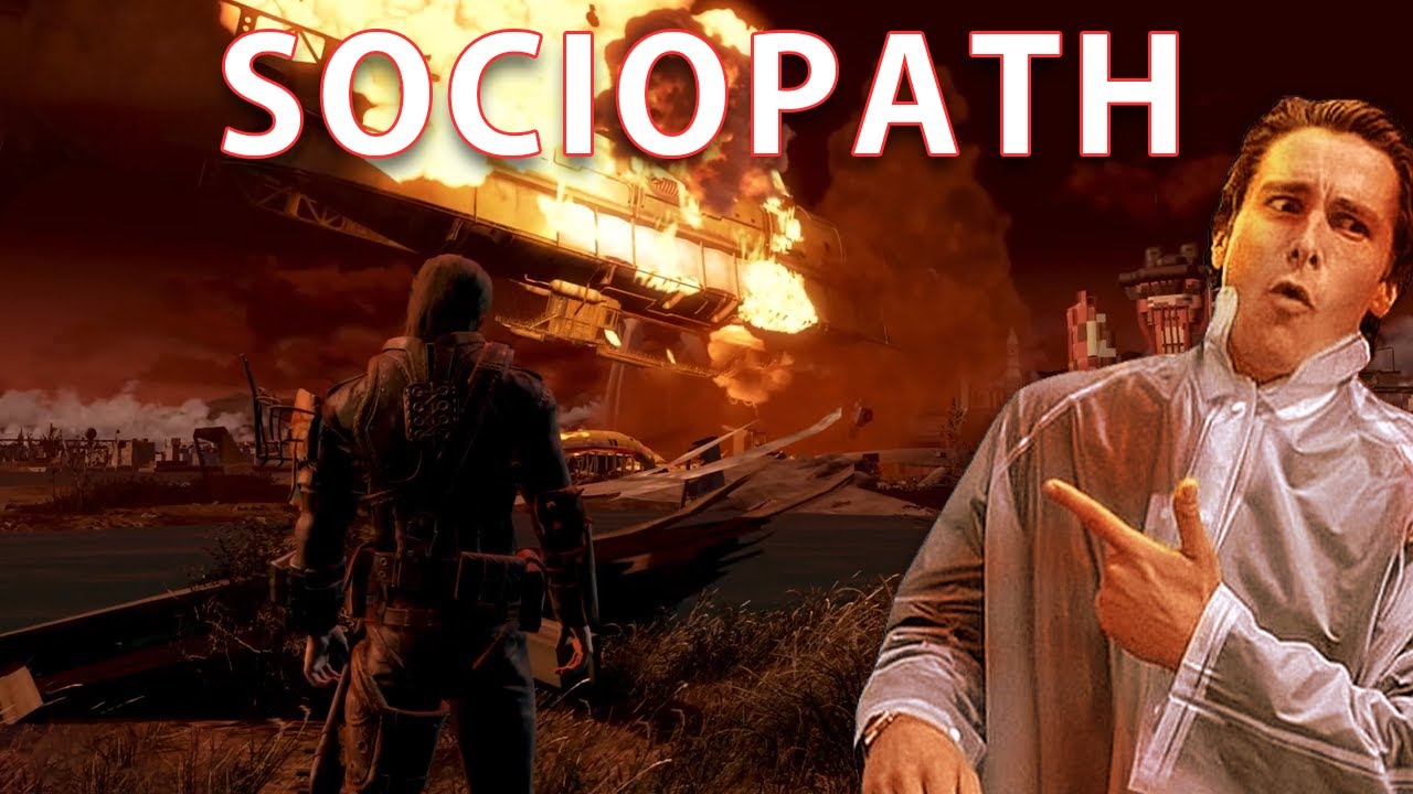 Playing Fallout 4 as a SOCIOPATH