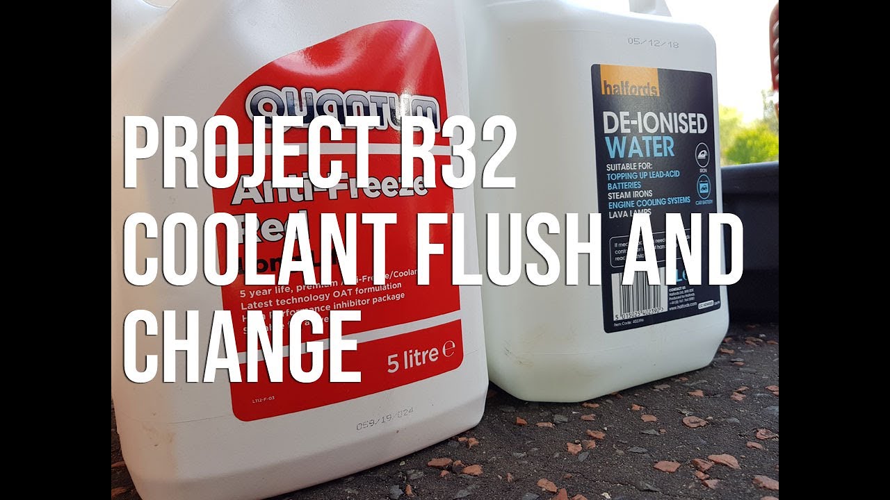 How to change the antifreeze or coolant on a Mk5 R32 Golf