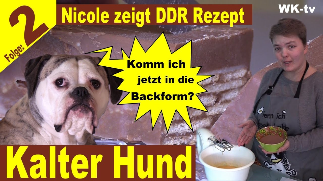 Kalter Hund 2021 Lukullus - Kekstorte - Kellerkuchen - Kalte Schnauze - Kalter Igel? DDR Rezept