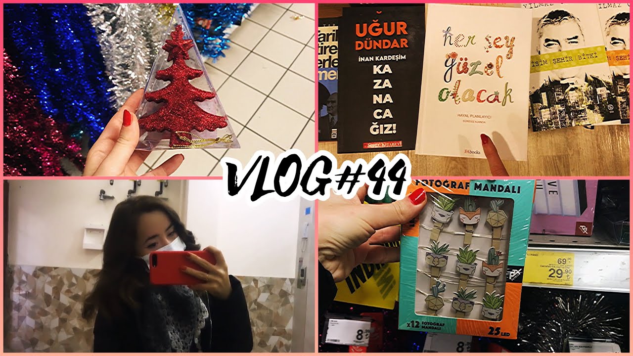 VLOG#44 | Birlikte alışveriş merkezi turu, Fabooks markasının ajandasını aldım g&ouml;rmeniz gerekiyor🤩
