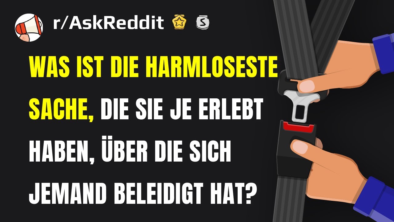 Was ist die harmloseste Sache, die Sie je erlebt haben, über die sich jemand beleidigt hat? (Reddit)