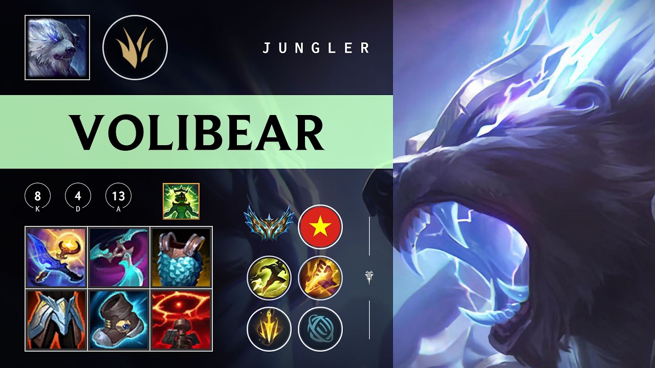 Volibear Jungle vs Ambessa - VN Challenger Patch 26.03