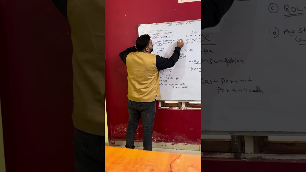 DDU|Bcom 3rd Semester |One Shot Video |Cost According-1