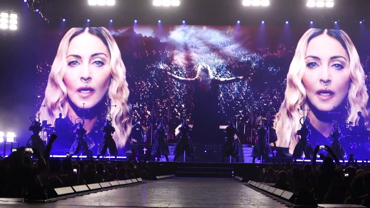 Madonna - Rebel Heart Tour - Opening Iconic Bitch I'm Madonna 1080p