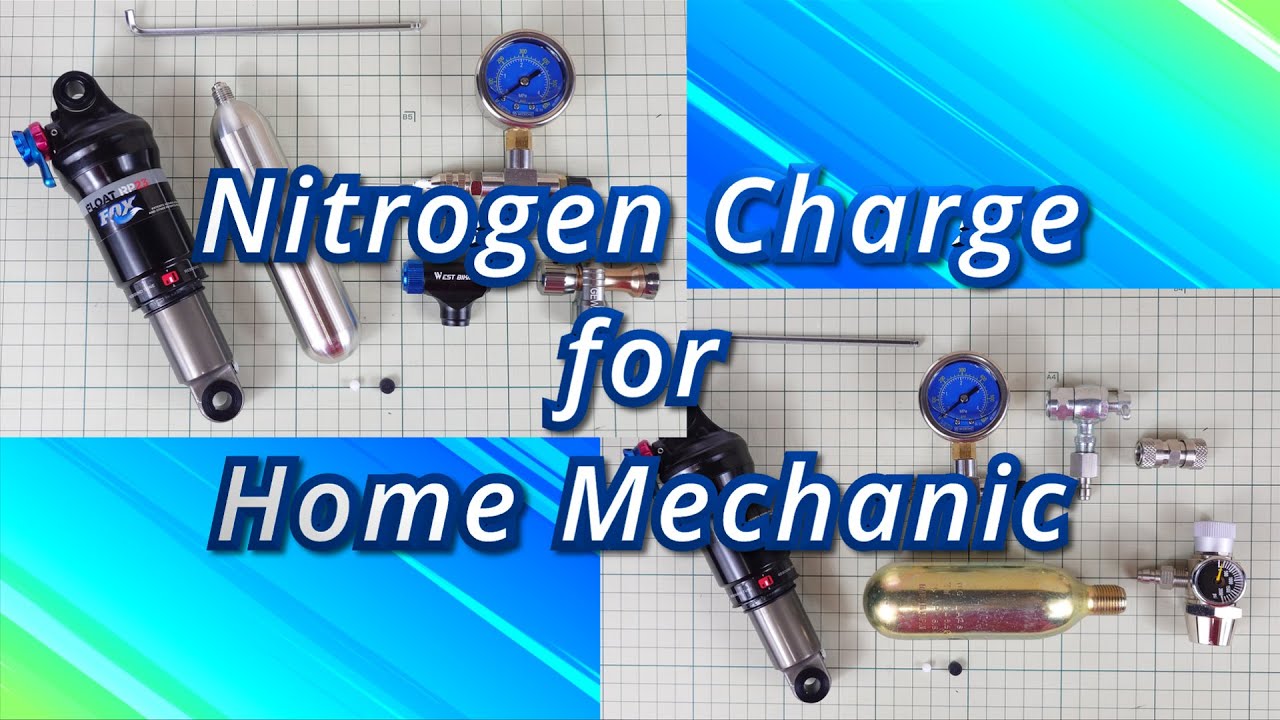 [MTB maintenance] Nitrogen Charge for Home Mechanic